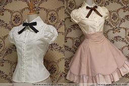 【貓熊繽雰】娃娃翻領可愛氣質泡泡袖Lolita.夏日OL女裝日常百搭襯衫(可量身訂做)短袖上衣白Gothic/punk日 價格比較,價格查詢,歷史價格詳細信息