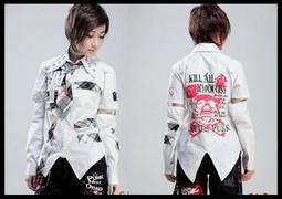 ＊mini PUNK LOLO＊龐克個性街頭-魔之浩劫妖靈少女蜘蛛網紗銀鏈造型袖套(GE003)PUNK 歷史價格詳細信息