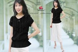 FASHION STAR~MIT台製獨家~清涼美膚極瘦版~唯美貼蕾絲~立體小圓領巴洛克公主袖白色襯衫XS~2L 歷史價格詳細信息