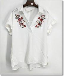 【WildLady】 日牌日系氣質刺繡綁帶腰帶上衣 襯衫 歷史價格詳細信息