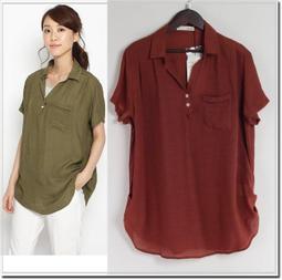 【WildLady】 A.V.V日牌日系寬鬆氣質百搭款襯衫 上衣 歷史價格詳細信息