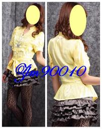 出清商品-任選2樣$500不含運◆領結式荷葉袖花漾襯衫 橘 M-可換物 歷史價格詳細信息