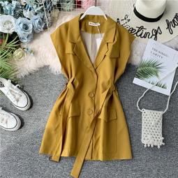 西裝領中長版修身女真皮外套-紅(M)[免運][大買家] 歷史價格詳細信息