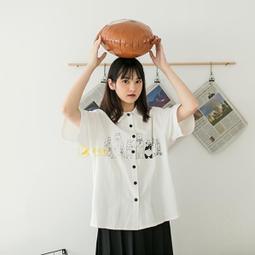 【晨曦貓】日系森林系 學院風海軍領寬鬆娃娃袖襯衫 BQ-90365 歷史價格詳細信息