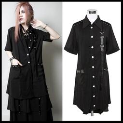 ＊MINI PUNK LOLO＊日本龐克視覺-魔雰囲気の闇教使徒豹紋雙色拼接個性開襟外套(中性.sb06104)PUNK 歷史價格詳細信息