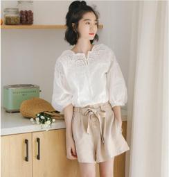 夏天白色小清新草帽女韓版百搭沙灘遮陽帽海邊出遊英倫平頂m禮帽 歷史價格詳細信息