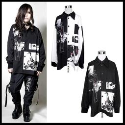 ＊MINI PUNK LOLO＊日本龐克視覺-魔雰囲気の闇教使徒十字圖騰印花個性連帽外套(中性.sb08515)PUN 歷史價格詳細信息