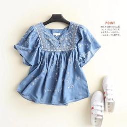 女童娃娃領刺繡復古色格子洋裝 女童洋裝 兒童洋裝 女童連衣裙【蘋果小舖】(MI)1912 A5 歷史價格詳細信息
