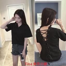 V領--性感小心機完美品味大V領落肩連袖前短後長素面寬版T(粉.藍XL-5L)-U404熊衣褲語 歷史價格詳細信息