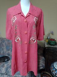 旋轉142復古PATEYA品牌雪紡（英國風印花）連袖古著襯衫L-XL號品項如圖二手 無肩寬/胸圍不限/長度50公分 歷史價格詳細信息