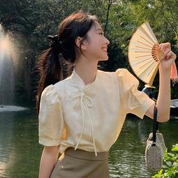 『花漫里』火龍果紅色別致短袖格子小衫女夏季新款小個子甜美露肩襯衫短上衣流行女裝女性服裝休閒服飾~AK15577 歷史價格詳細信息