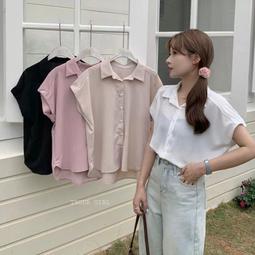 ????女 短袖 襯衫 雪紡 蝙蝠袖????韓版 顯瘦 修飾身形【Zoe Shop 柔依衣坊】 C40-XQ000369 歷史價格詳細信息