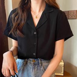 白領氣質短袖襯衫2020夏季新款女工裝洋氣職業銀行酒店面試工作服 歷史價格詳細信息