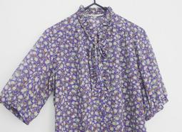 ▲乙波古著▼白奶油 早期vintage襯衫 透膚感 質料作工精緻 日本製&古著店帶回(EUREKATRIPLE PEACOCK山東MORNING DEER參考 歷史價格詳細信息