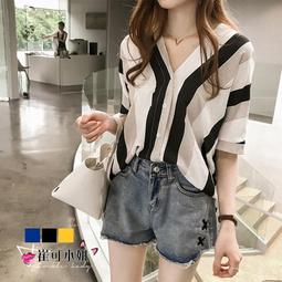 【崔可小姐】時尚 棋盤格子設計感圓領 女裝 復古 慵懶 寬鬆顯瘦針織上衣 毛衣【HG0002】 歷史價格詳細信息