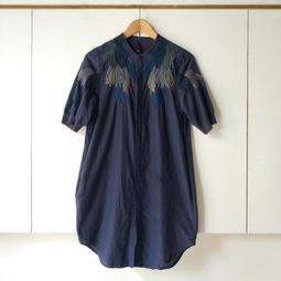 【米倉】二手女裝 輕薄紗布棉麻短袖襯衫襯衫外套/短袖上衣/連帽襯衫 罩衫 歷史價格詳細信息