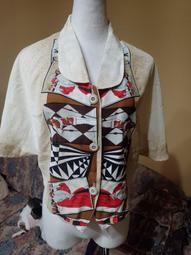 旋轉142復古PATEYA品牌雪紡（英國風印花）連袖古著襯衫L-XL號品項如圖二手 無肩寬/胸圍不限/長度50公分 價格比較,價格查詢,歷史價格詳細信息