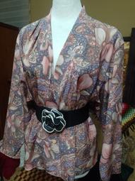 復古雪紡圖騰印花長版罩衫L-XL號（8區2只） 歷史價格詳細信息