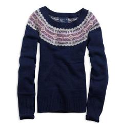 [娃娃屋] 美國 American Eagle 藍色條文針織毛衣 XS 歷史價格詳細信息