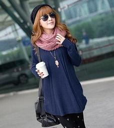 【yes99buy】新款 上衣 韓味大碼女裝 새로운毛衣時尚休閒拼色圓領中長寬鬆毛衣外套女(單色杏色底) 歷史價格詳細信息