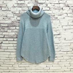 Maple麋鹿小舖 Abercrombie&Fitch ＊ A&F 藍色圖樣V領束腰短版長袖上衣＊ ( 現貨M號 ) 歷史價格詳細信息