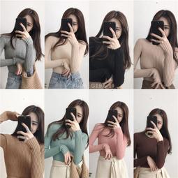 《杜達女孩》珊瑚粉圓領裸色針織上衣 坑條素面 包心紗 超彈力毛衣 長袖毛衣 毛衣 針織衫 長袖針織 長袖上衣 價格比較,價格查詢,歷史價格詳細信息