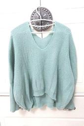 綠色v領毛衣外搭男 M2XL 23秋冬新款潮牌針織衫 寬鬆慵懶毛線衣外套 歷史價格詳細信息