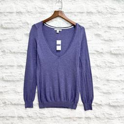 Maple麋鹿小舖 Banana Republic ＊ Banana 灰白條紋羊毛長袖上衣 ＊ ( 現貨M號 ) 歷史價格詳細信息