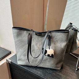 上課通勤簡約托特包 流行日系抽繩百搭休閒腋下包 小眾設計大容量大包包 高級質感氣質女士托特包 韓版時尚女生單肩包 歷史價格詳細信息