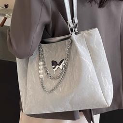 2024流行新款潮通勤大包包韓版簡約大容量斜挎包女百搭單肩托特包 歷史價格詳細信息