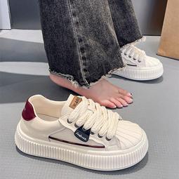 貝殼頭小白鞋女2023年春季新款平底休閒爆款奶油港風百搭運動板鞋 歷史價格詳細信息