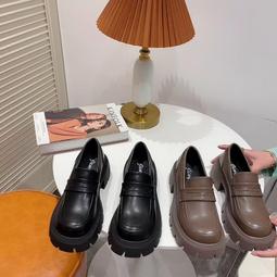 女鞋 厚底JK小皮鞋女春季新款黑色樂福鞋女英倫學院風粗跟女鞋子 價格比較,價格查詢,歷史價格詳細信息