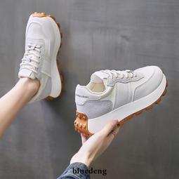 厚底阿甘鞋女新款春款爆款老爹鞋百搭增高運動鞋休閑德訓鞋子 歷史價格詳細信息