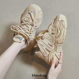 爆款鞋子厚底老爹鞋休閒百搭網鞋女夏季透氣網面女鞋運動鞋旅遊鞋 歷史價格詳細信息