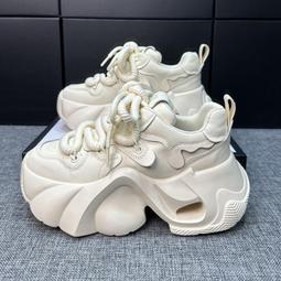 老爹鞋女顯腳小2024年春季新款厚底運動休閒小白鞋ins潮 歷史價格詳細信息