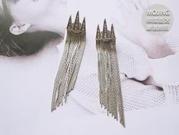 金屬流蘇耳環女 柳葉靈動可拆兩戴金屬亮片流蘇耳墜 小眾設計個性閃閃耳扣 微鑲閃鑽耳圈 高級感垂吊耳環 韓版時尚造型耳飾品 歷史價格詳細信息