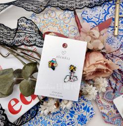 現貨出清 韓國製 s型 流線型 小圓鑽 水鑽 水晶 玫瑰金 銀 垂墜耳環 耳環 耳針 飾品 韓國飾品 歷史價格詳細信息