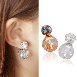 ☆韓國進口-耀眼迷人 滿鑽水鑽馬尾夾(56-50-1)棕黃*(現貨特價) 歷史價格詳細信息