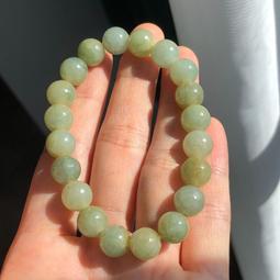 『秋香』翡翠手鏈手串秋香色算盤蓮花珠 和田玉 玉石 文玩 -4970 歷史價格詳細信息