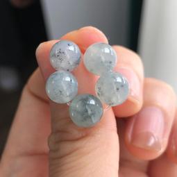 冰糯雞蛋黃翡翠珠珠  尺寸卡5.75完美無紋裂種老水長非常細膩天然無 翡翠 飾品 收藏【二手】【微淵古董】-999 歷史價格詳細信息