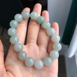 卡11.8  J11.2天然緬甸翡翠a飄花圓珠 翡翠珠子  種老水好冰潤清 翡翠 飾品 收藏【二手】【金玉滿堂】-2765 歷史價格詳細信息
