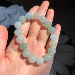 天然翡翠a飄深色花卡12毫手鏈手串 和田玉 玉石 收藏 -1541 歷史價格詳細信息