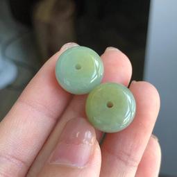 天然翡翠 扣子  標是一顆的  卡6+7+ 顆1 翡翠 飾品 收藏【二手】【微淵古董】-1945 歷史價格詳細信息