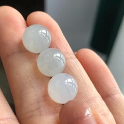冰種起光甜晴水色翡翠珠珠  尺寸6.4目測完美無紋裂一丟丟浮棉種老起光 翡翠 飾品 收藏【二手】【微淵古董】-1637 歷史價格詳細信息