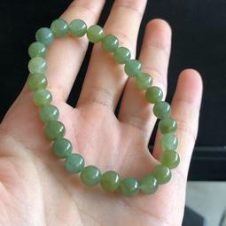 『秋香』翡翠手鏈手串秋香色算盤蓮花珠 和田玉 玉石 文玩 -4970 歷史價格詳細信息