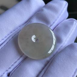 天然翡翠平安扣吊墜掛件 附帶證書 支持全國復檢 喜歡的可以點擊即時通 天然藍水翡翠平安扣， 歷史價格詳細信息