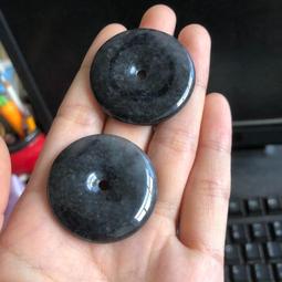 翡翠烏雞平安扣玉佩A貨緬甸玉扣吊墜天然玉掛件CX2512YPS24427-32 歷史價格詳細信息