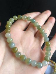 『秋香』翡翠手鏈手串秋香色算盤蓮花珠 和田玉 玉石 文玩 -4970 歷史價格詳細信息