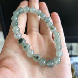 天然翡翠a冰飄花內徑14.3毫米6號戒指指環 無裂紋，內徑 翡翠 石 老貨 【景天閣】二手-10939 歷史價格詳細信息