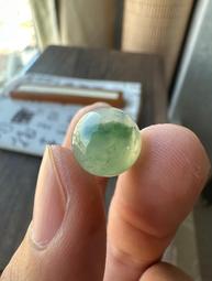 冰種起膠淺粉紫翡翠珠珠  尺寸卡5.46目測完美無紋裂果凍底冰起膠微微 翡翠 飾品 收藏【二手】【微淵古董】-812 歷史價格詳細信息